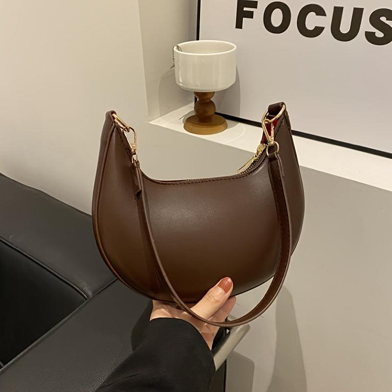 The Luxe Crescent Bag