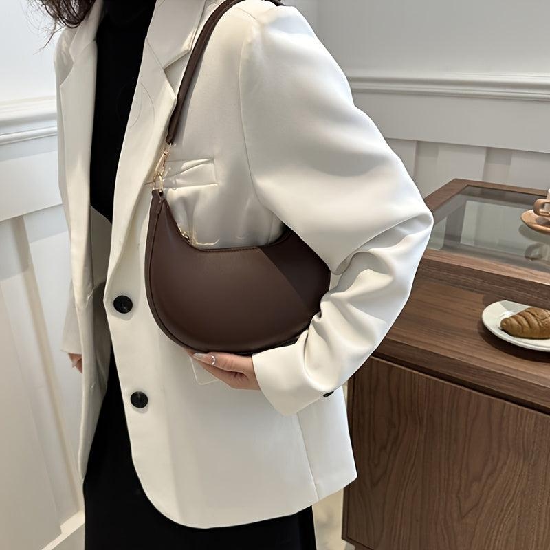 The Luxe Crescent Bag