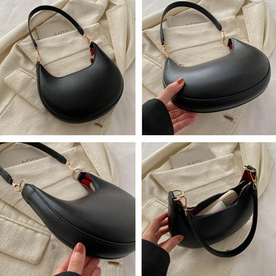 The Luxe Crescent Bag