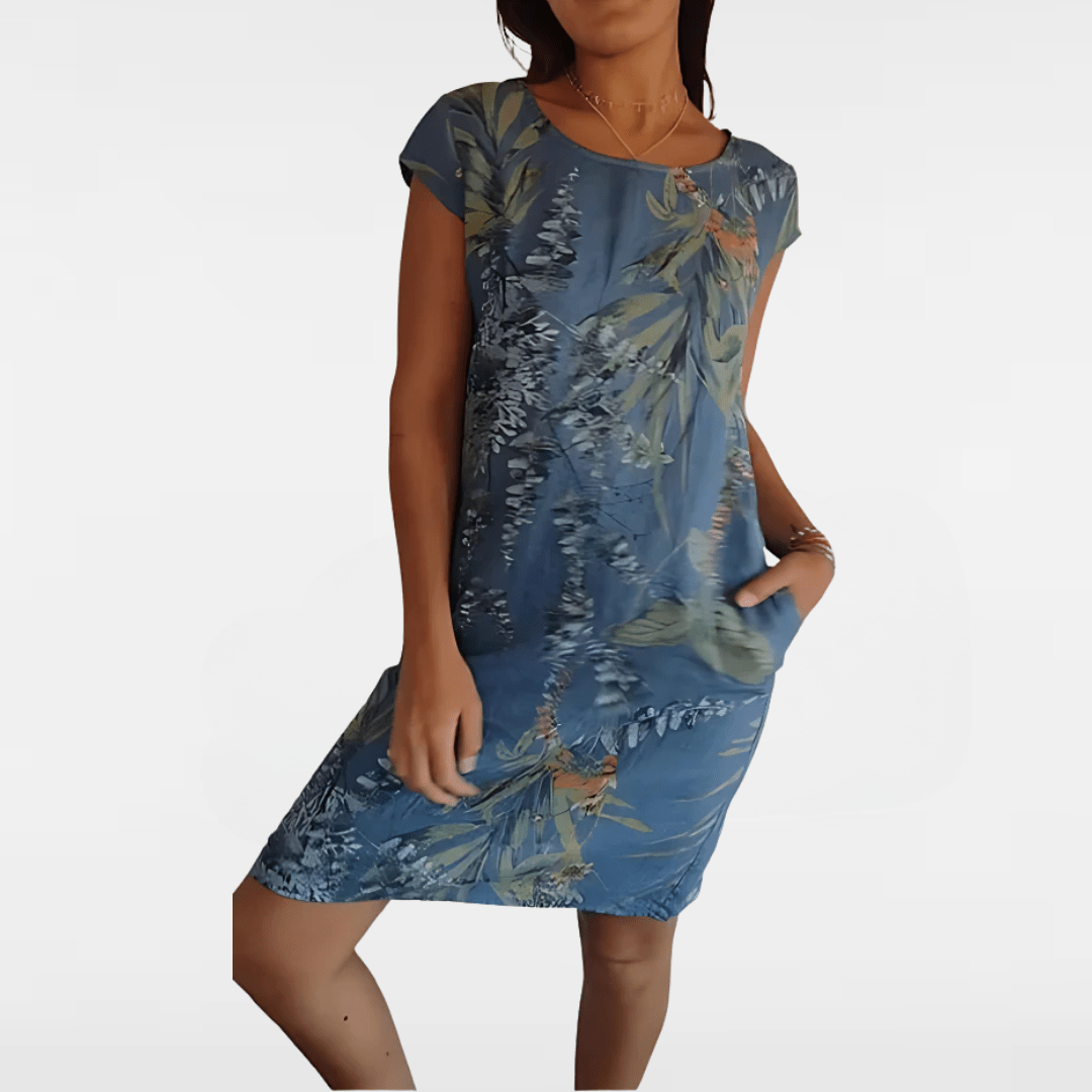 TISSIA | LOOSE PRINTED DRESS