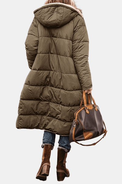 Valeria | Luxe Reversible Sherpa Coat