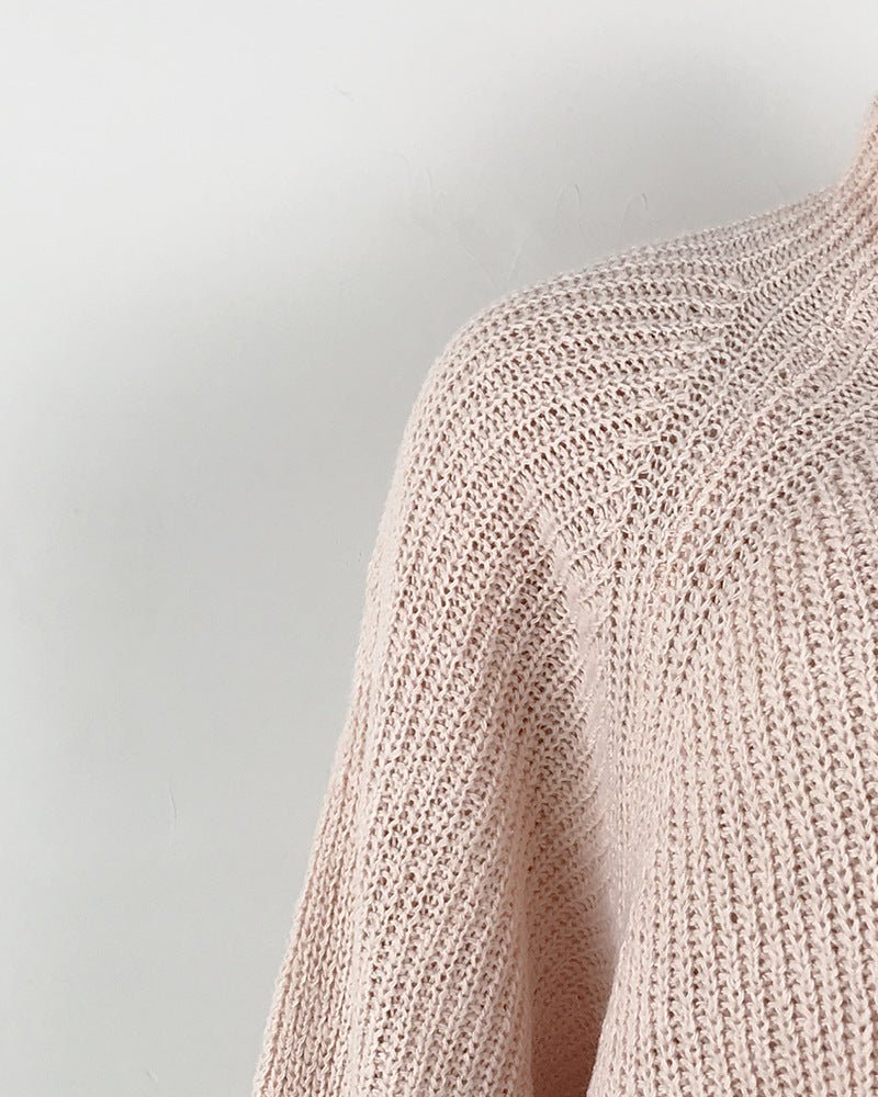 Verane™ | Long Turtleneck Dress – Cocooning Elegance