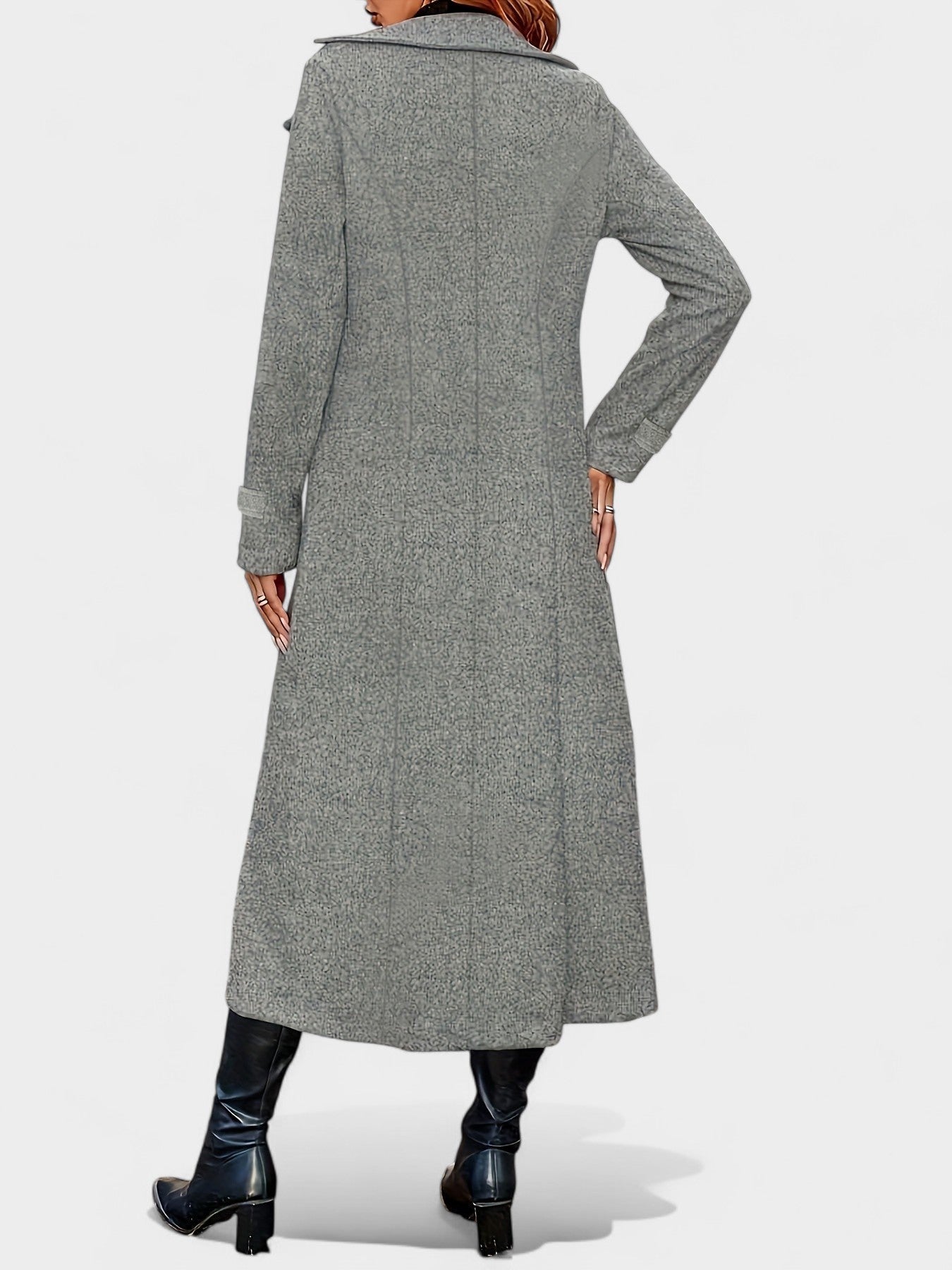 Victoria | Double-Breasted Lapel Overcoat