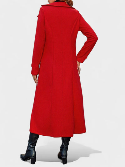 Victoria | Double-Breasted Lapel Overcoat