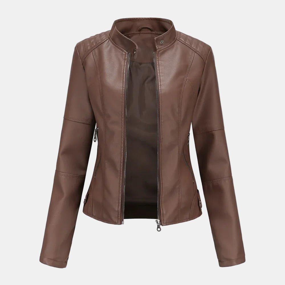 Victoria | Trendy Leather Jacket