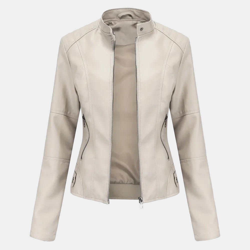 Victoria | Trendy Leather Jacket