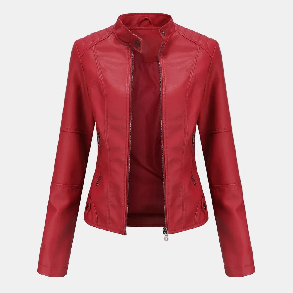 Victoria | Trendy Leather Jacket