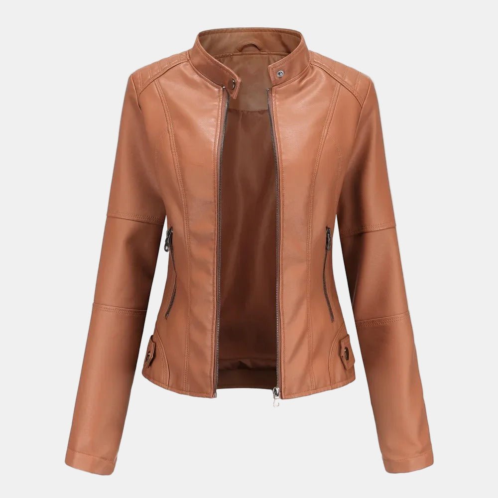 Victoria | Trendy Leather Jacket