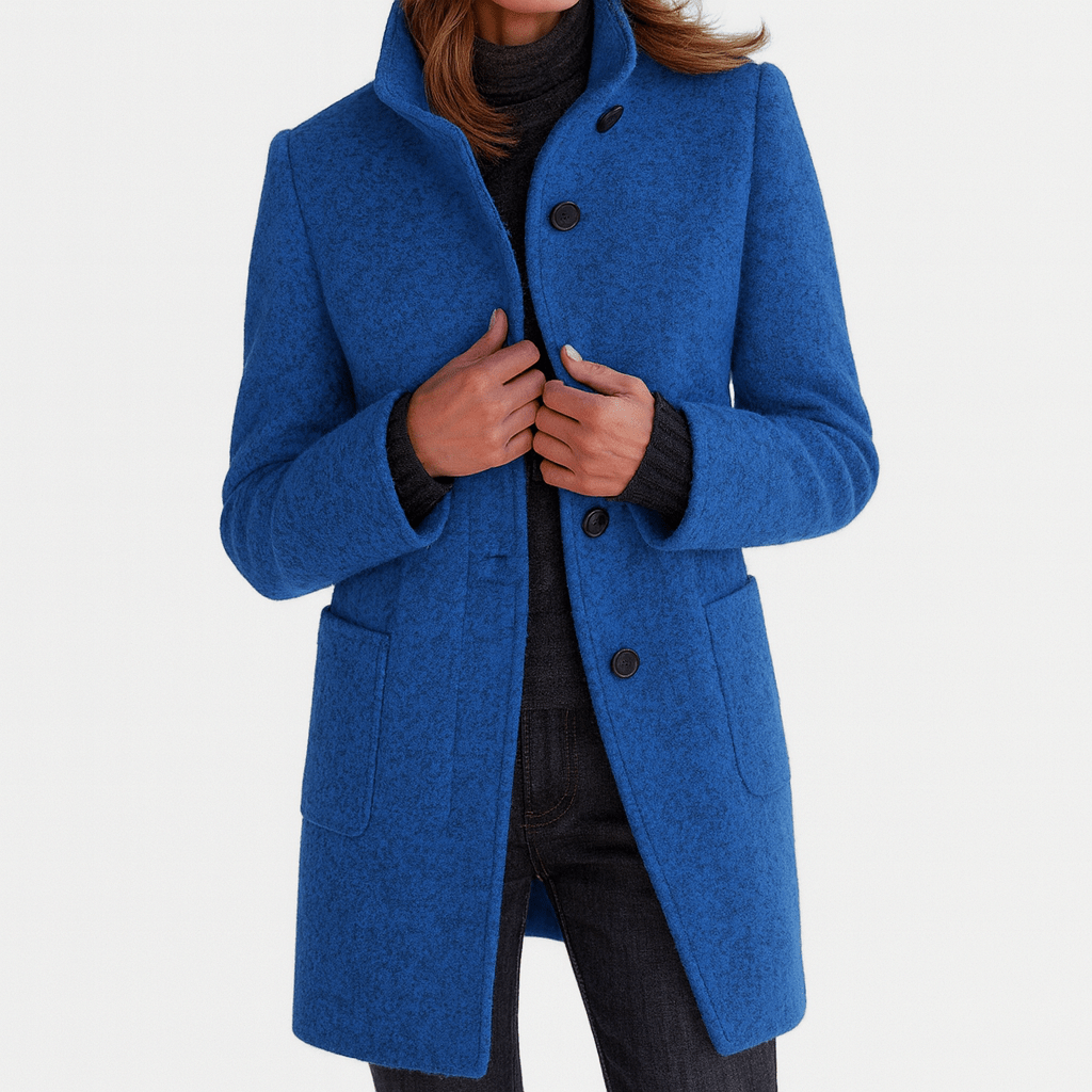 Vilma | Women's Coat with High Collar