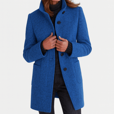 Vilma | Women's Coat with High Collar