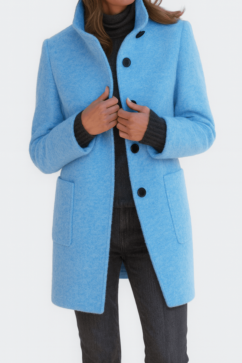 Vilma | Women's Coat with High Collar