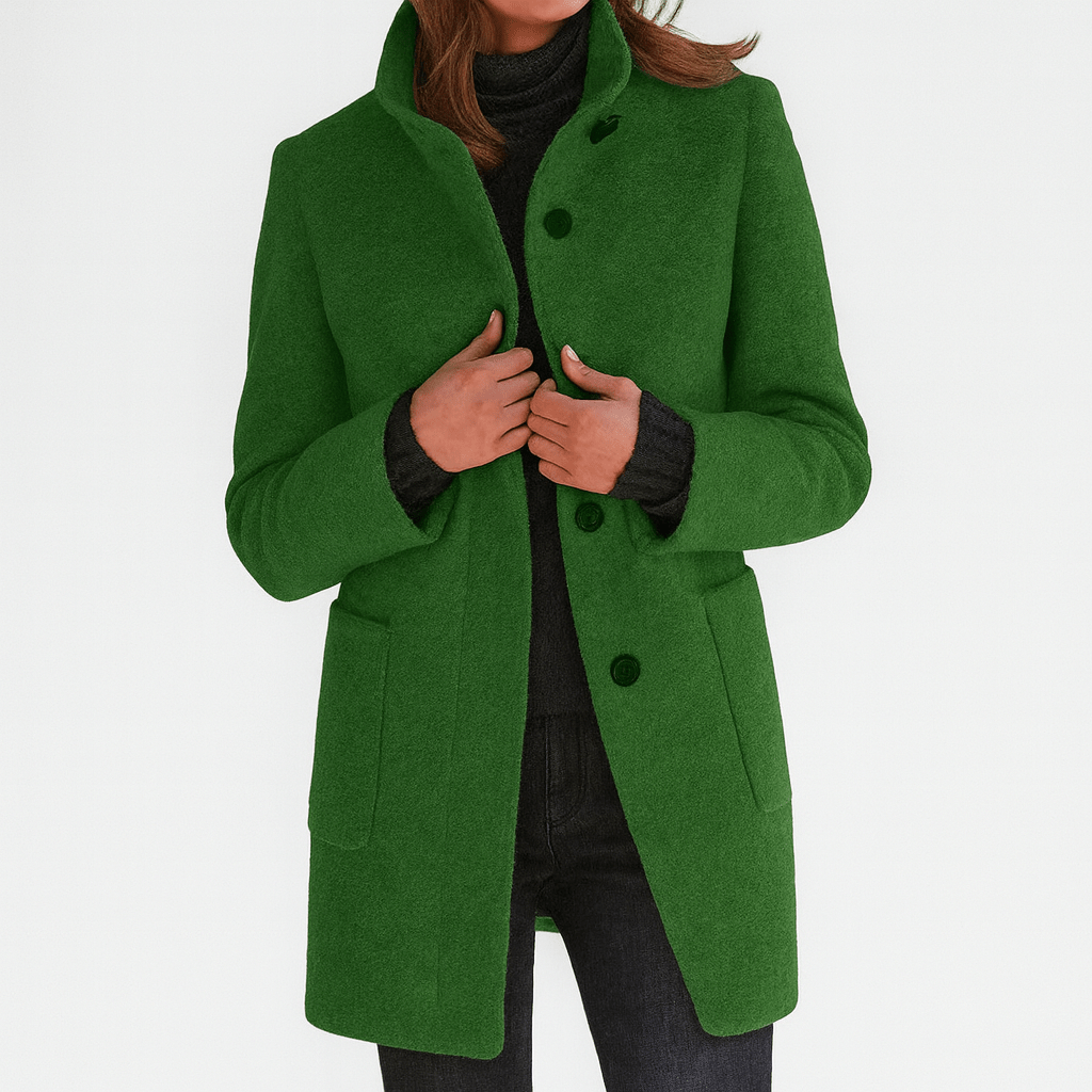 Vilma | Women's Coat with High Collar