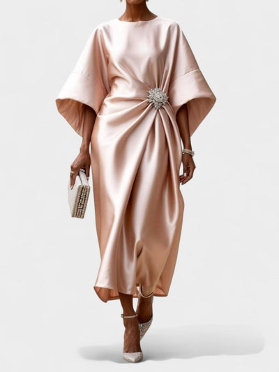 Viviana | Ruched A - Line Maxi Dress